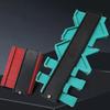 Contour Gauge Duplicator Ceramic Tile Carpet Cutting Template Profile Measuring Angle Ruler Shape Plastic Copy Woodworking Tools