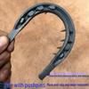 Iron Palm Hoof Donkey & Horse Hoof Forging Tool with English Iron Nails & Polishing Leide Zhu