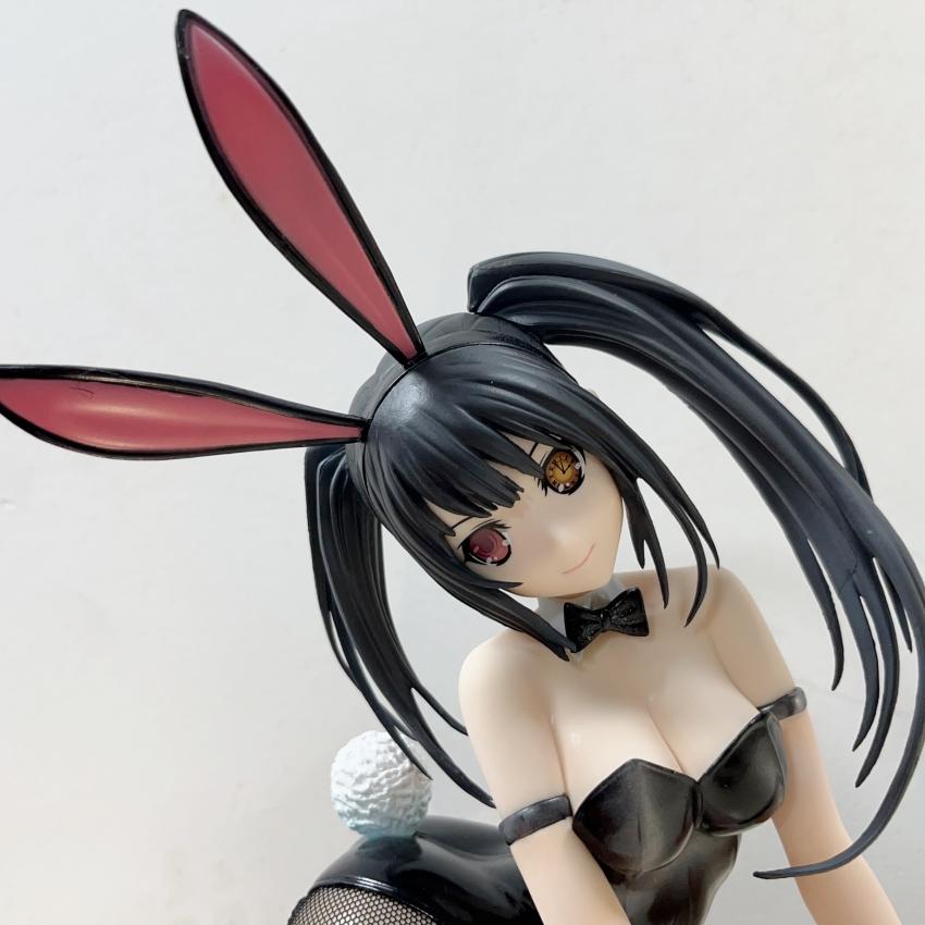 29CM Date A Live B-STYLE Tokisaki Ver Bunny Girl Native 1/4 figure Hard PVC Anime Action Toy Adults Collection Model Doll Gift