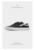 2026 Spring Men's Patchwork Cloth Shoes: Trendy, Breathable, Low-Top, Flat Bottom Lace-Up Board Shoes