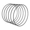 12" Metal Flower Hoop for Dream Catchers DIY Craft Wall Decor Wreath Rings Wreath Hoop for Wedding Party Decoration
