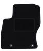 Driver's Mat Black For: Ford Focus MK2 Estate, Sedan, Hatchback (2004-2011)