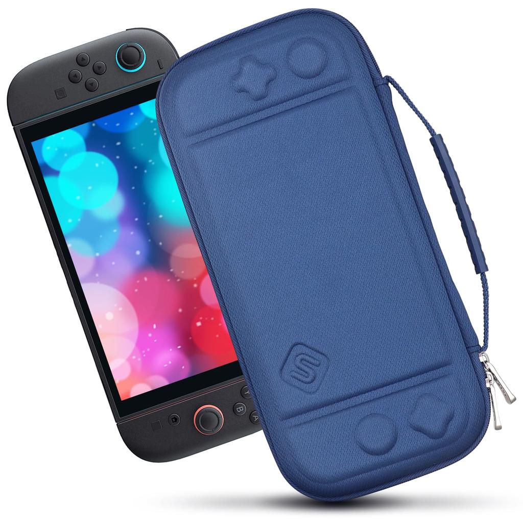 sisma Slim Case for Switch Protective Blue 2, Semi-Hard Case, Case, Shockproof, Slim,