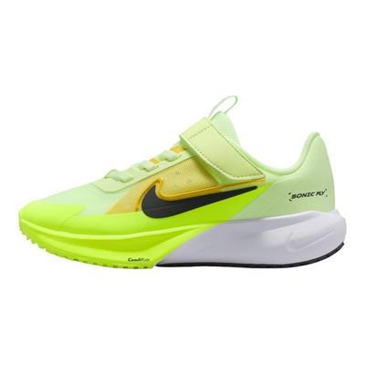 Sonic Fly PS Barely Volt Kinder-Sneaker Grün Leuchtendes Zitronengelb Schwarz FZ0016-700
