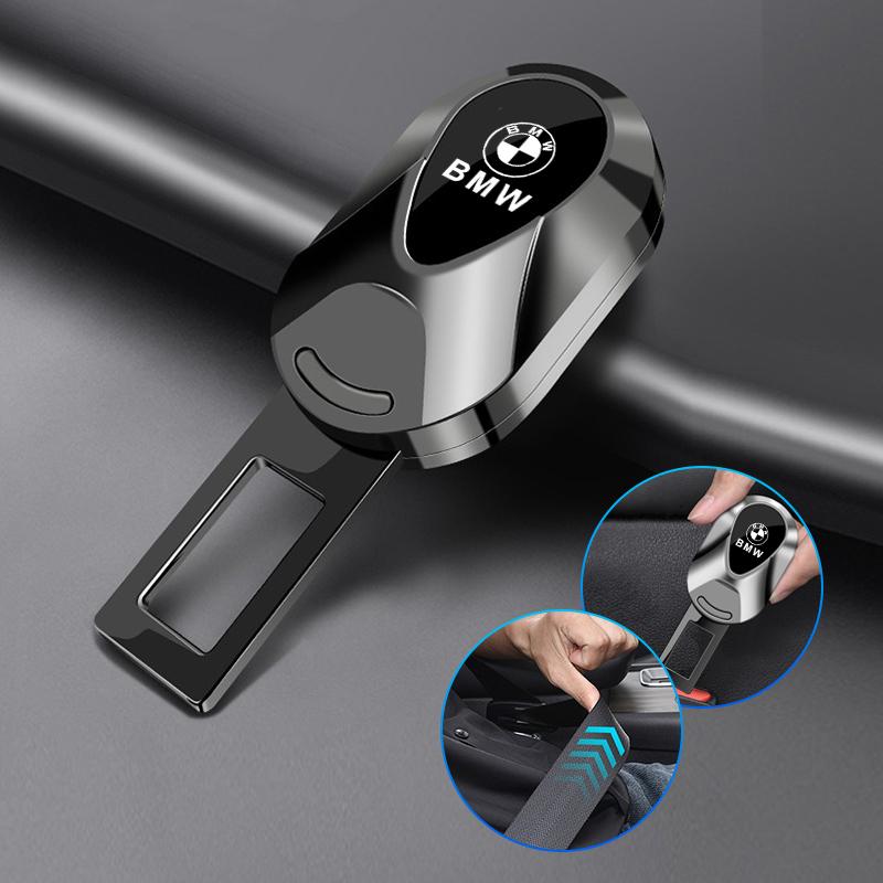 For BMW E30 E38 E39 E46 E60 E61 E90 X5 X6 E70 E83 F30 F32 Car Seat Belt Extension Plug Buckle Seatbelt Clip Adjustable Extender V3W