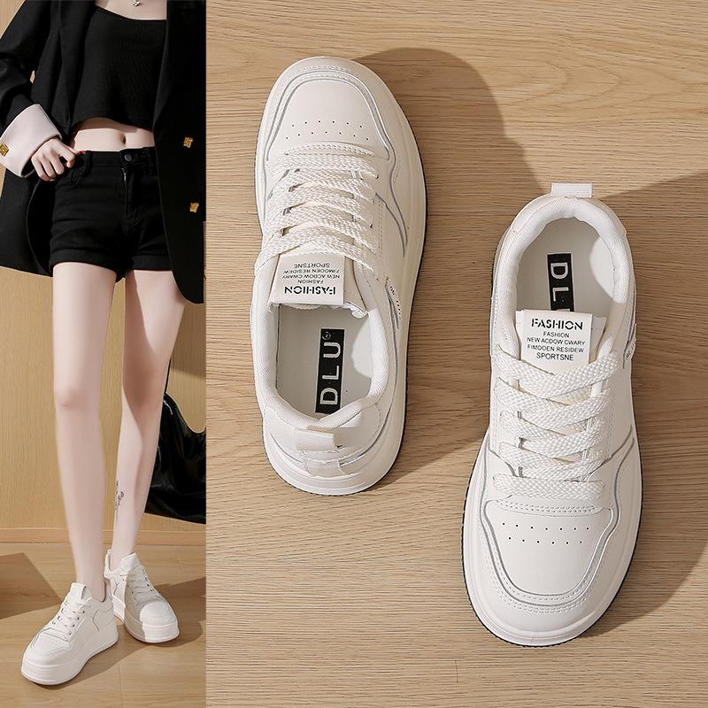 Neue Atmungsaktive und Vielseitige Lässige Sport-Board-Schuhe für Damen mit Dicken Sohlen