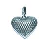 Hip Hop New Product T-Square Love Pendant European and American Street Trend Zircon Pendant Accessories Necklace