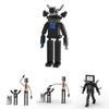 Mgw Maze Witch Plastic Building Blocks Toy Skibidi Toilet Vs Surveillance Man Hot Game