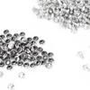 100pcs Silver & Gold Crystal Rivets Metal Material Double Cap Rivets  DIY Leather Craft