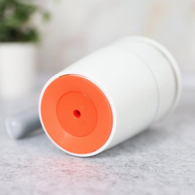 Tazza 470 ML Fiu Elegante Non Rotolare Tazza in Ceramica Tazza Versatrice Ventosa Magica Antischizzo Antiscivolo ABS Doppio Sicuro Acciaio Inossidabile 304