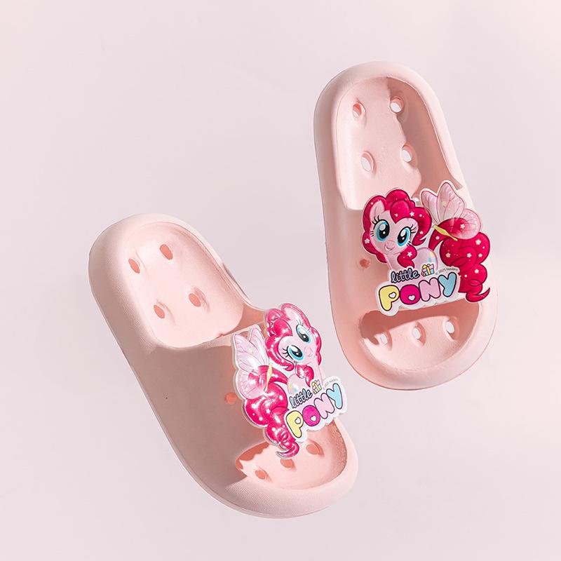 My Little Pony Girls' Summer Flip-Flops: Non-Slip, Outdoor & Bathroom Sandals