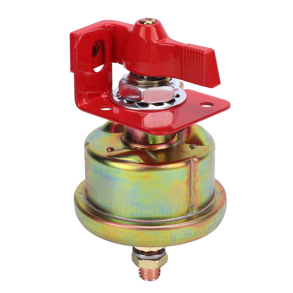 Battery Disconnect Switch Set DC 24V 300A Two Copper Terminal Enhanced Safety Battery Isolator Switch for Boat RV ATV