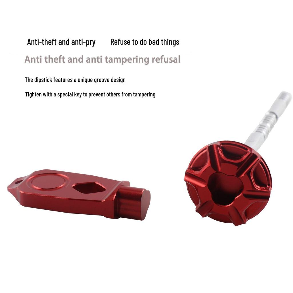 Haojue UHR150 UFR150 Anti-Theft Oil Dipstick Cap Adapter