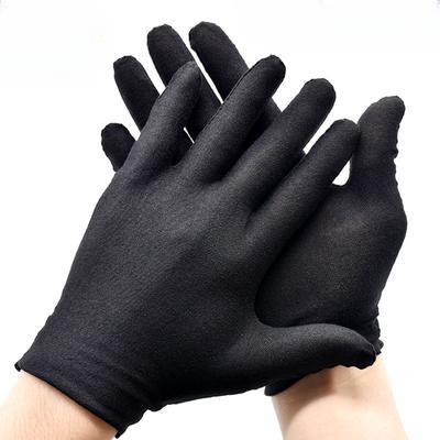 12 Pairs Of Homework Thickened Cotton Gloves, Wenwan Etiquette Cotton Gloves, Labor Insurance Work White Gloves