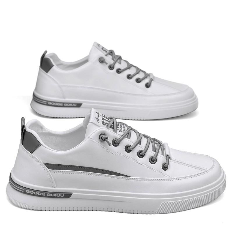 Fashion 2025 Sneaker Men Designer Sport Shoes Fashion Casual Microfiber Leather Fabric Breathable Height Increased Flat Platform Shoes