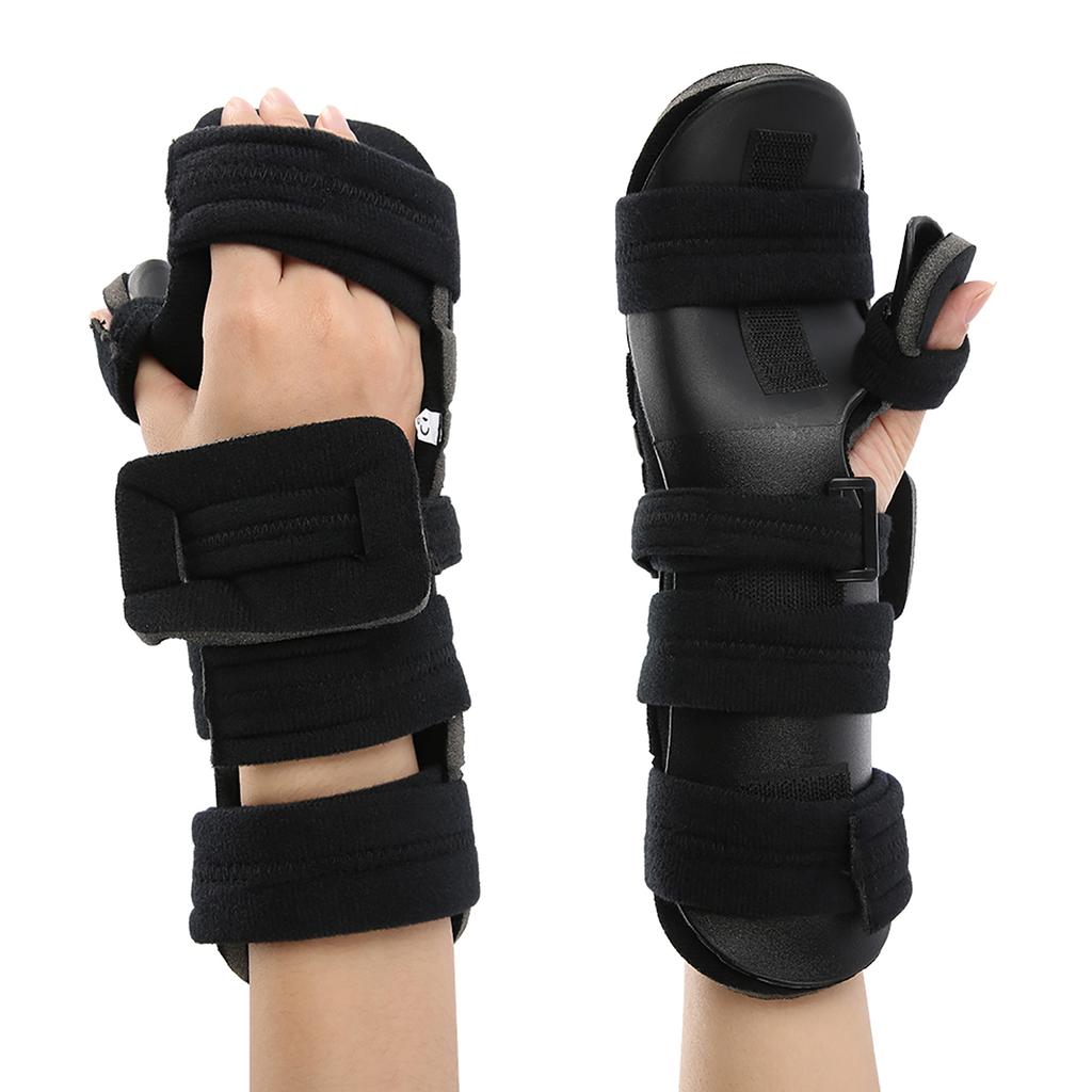 Adjustable Wrist Brace Guard Hand Training Sprain Arthritis Splint Support Fracture Right S