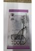 Wide-Angle Eyelash Curler & Tweezers - for Curling False Eyelashes and Natural Brows