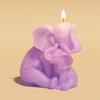 Elephant Mother and Baby Statue Silicone Candle Molds for Handmade Candle Soap Making Molds Epoxy Resin Silicone Molds