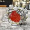 Heart Engine Resin Decor – Mechanical Heart-Shaped Engine Sculpture For Desktop & Home Display