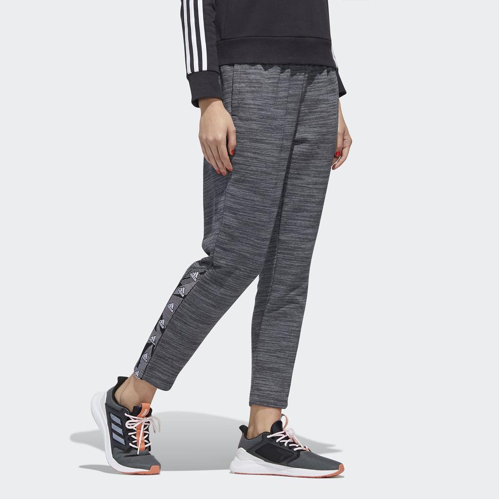 Adidas Comfortable Tapered Sports Long Pants Women Bottoms Black GE1132