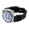 Citizen 200m Wasserdicht Solar Quarzwerk Gummiarmband Uhr Herrenuhren Blaues Zifferblatt BN0166 01L BN0166-01L