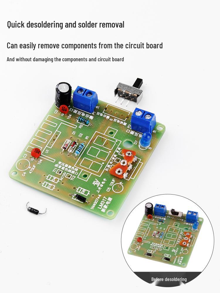 Deer Fairy Dual-Use Electric Desoldering and Soldering Tool