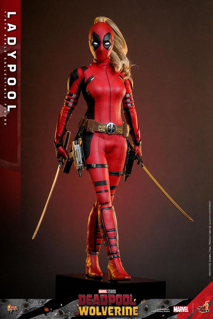Movie Masterpiece Deadpool Wolverine Lady Deadpool Maßstabfigur & 1/6