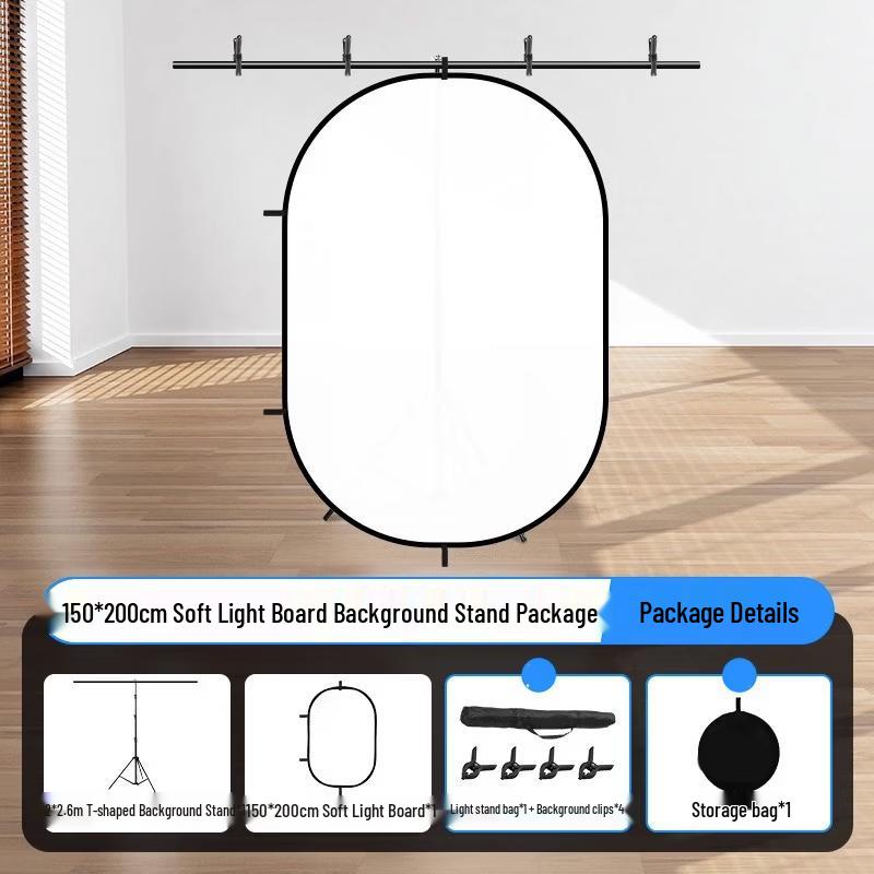 OLOEY Portable Photography Diffuser Kit with Background Stand