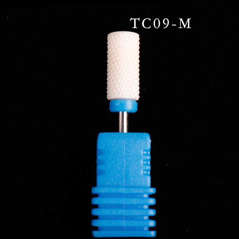 Ceramic Nail Grinding Head - Corn Bullet Rocket Shape for Electric Nail Grinder
