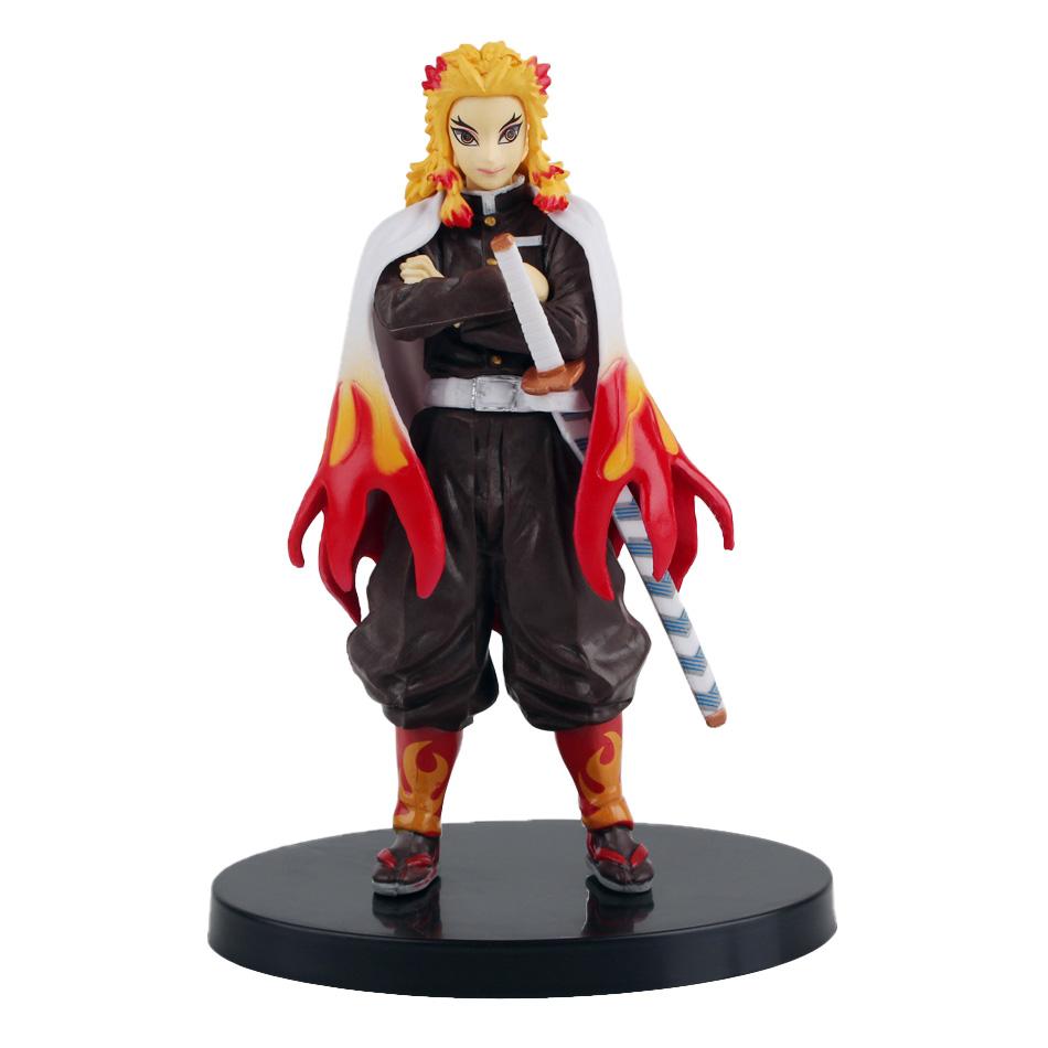 Anime Demon Slayer Kimetsu no Yaiba Figurka 15cm Nezuko Tanjirou Mitsuri Shinobu Zenitsu Kyoujurou Model Figurki Akcji Zabawka Prezenty