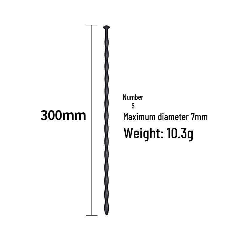 Silicone Urethral Plug and Stimulator for Men