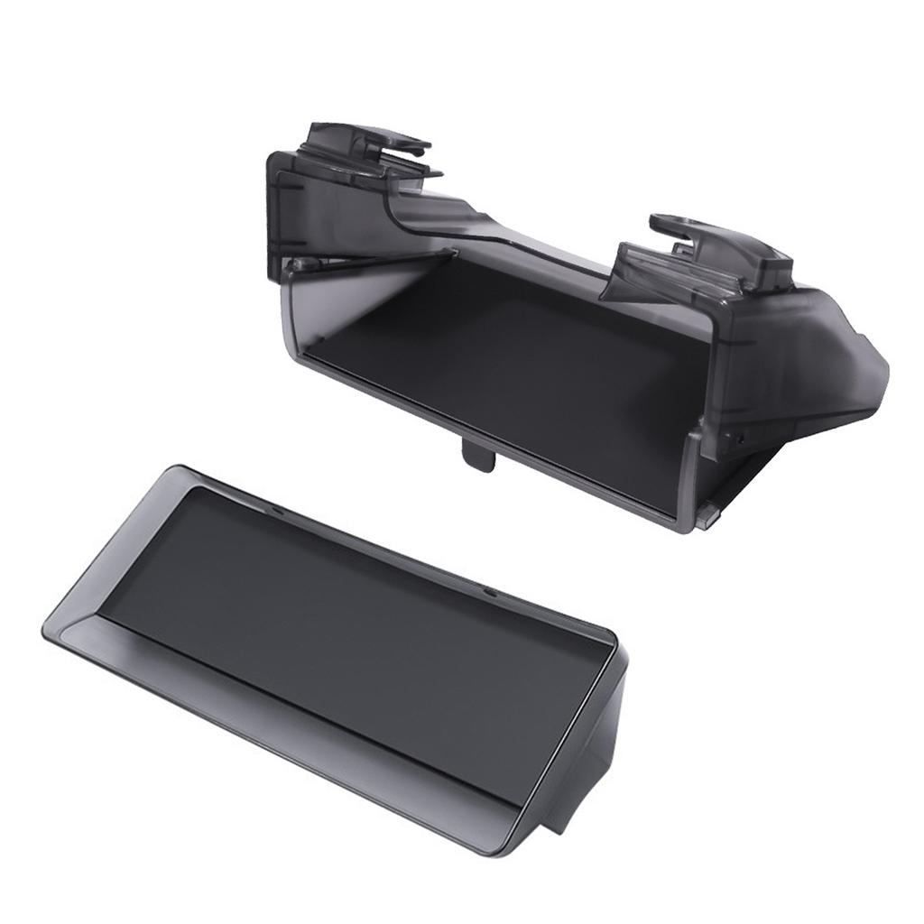 Car Storage Box for 3 / Y Juniper Magnetic Open Close Expand Under Screen Space Vehicle Interior Organizer