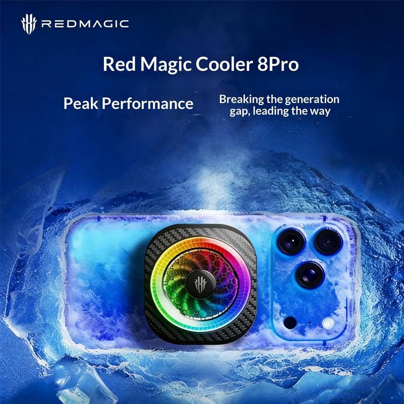 RedMagic 8Pro Magnetický zadní klip Chladič telefonu Polovodičové chlazení Pro telefon Black Shark Flydigi Herní Živé vysílání