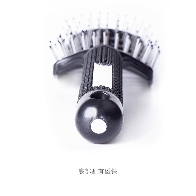 Big curved comb, ribs comb, three-pronged comb, fish bone comb, hair styling comb, men's oil hair comb set, comb three-piece set.