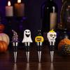 4PCS Reusable Wine Stopper Aluminum Alloy Resin Bottle Plug  Beverage Bottle Wine Bottle