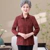 Middle-Aged Women's Floral Summer Blouse