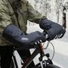 1 Paar Fahrradwärmer-Handschuhe, winddicht, kältebeständig, sicher, reflektierendes Design, Mountainbike-Lenker