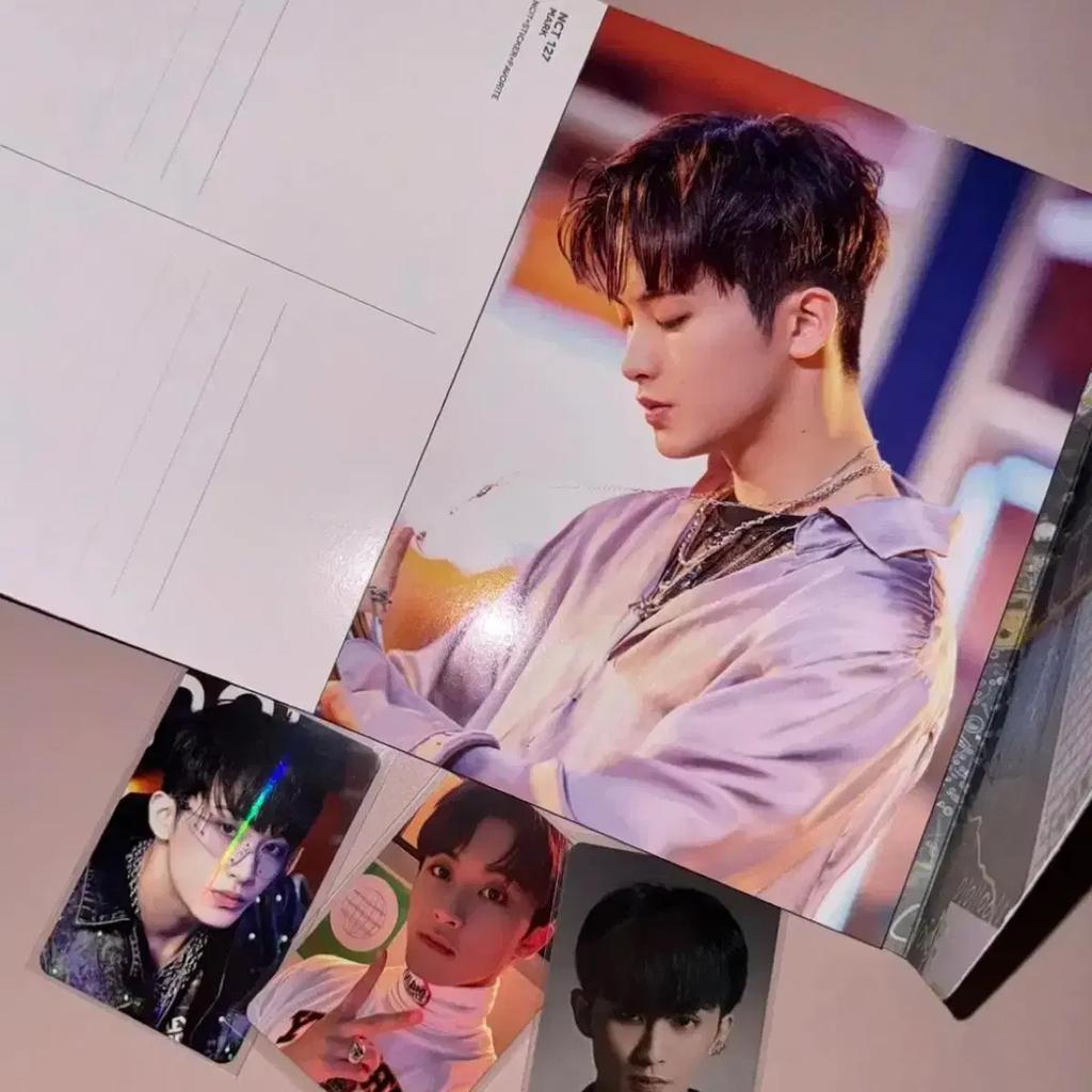 NCT 127 ncit Paybolette Mark Pokaful Set Transfer Goggle Postcard