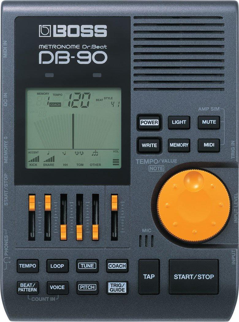 BOSS Beat Metronome with Rhythm Training Function for and Live Beat Tempo Practice for Drum and Bass Dr. DB-90 Drum, Instrument, Performances. Dr.
