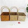 Storage Organizer Flower Arrangement Basket Handwoven Woven Picnic Baskets  Shopping Storage