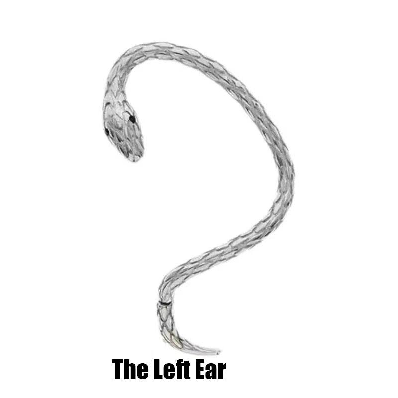 Small Snake Winding Earrings Female Vintage Creative Tide Male Couples Niche Design Sense