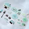 Korean Sea Salt Cat Jelly Stickers: Chic Girly DIY Phone Case & Journal Decor