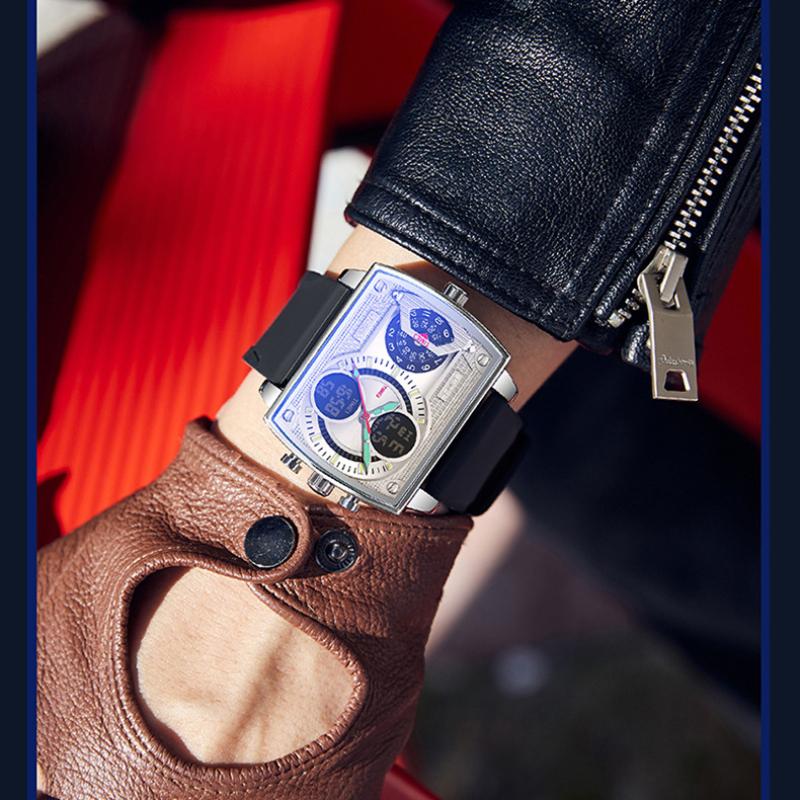 Часы SANDA Модные деловые электронные часы Trend Cool Электронные часы — фото 11