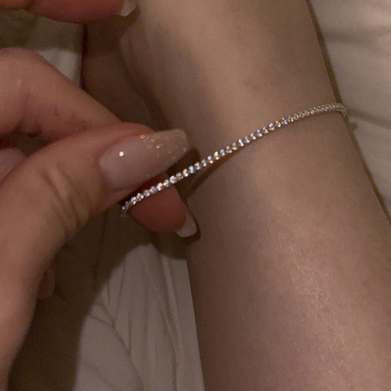 

mosxe [925silver] Tennis anklet silver