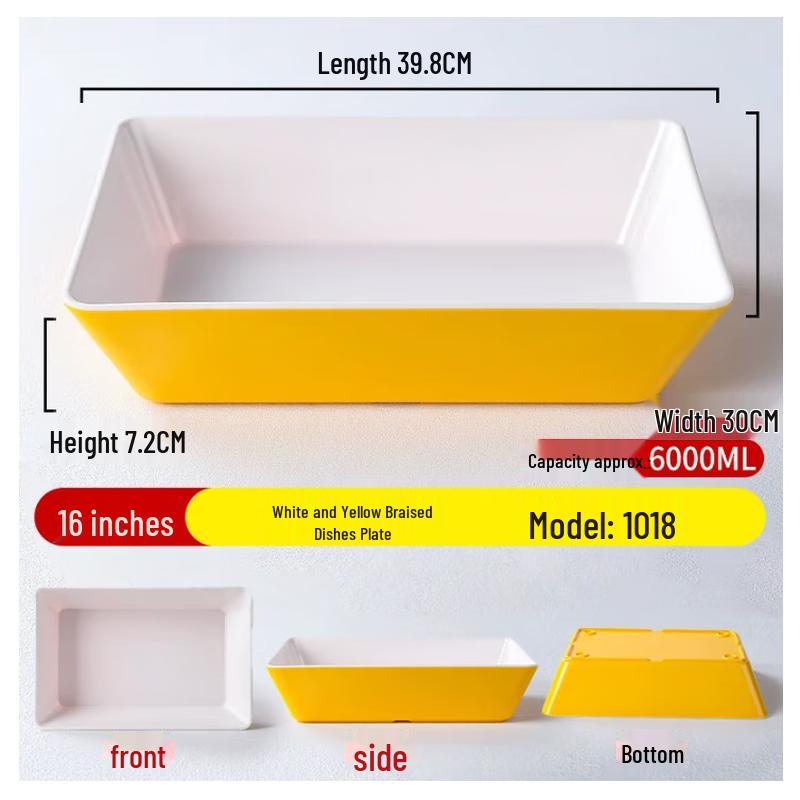 Commercial Melamine Food Display Tray
