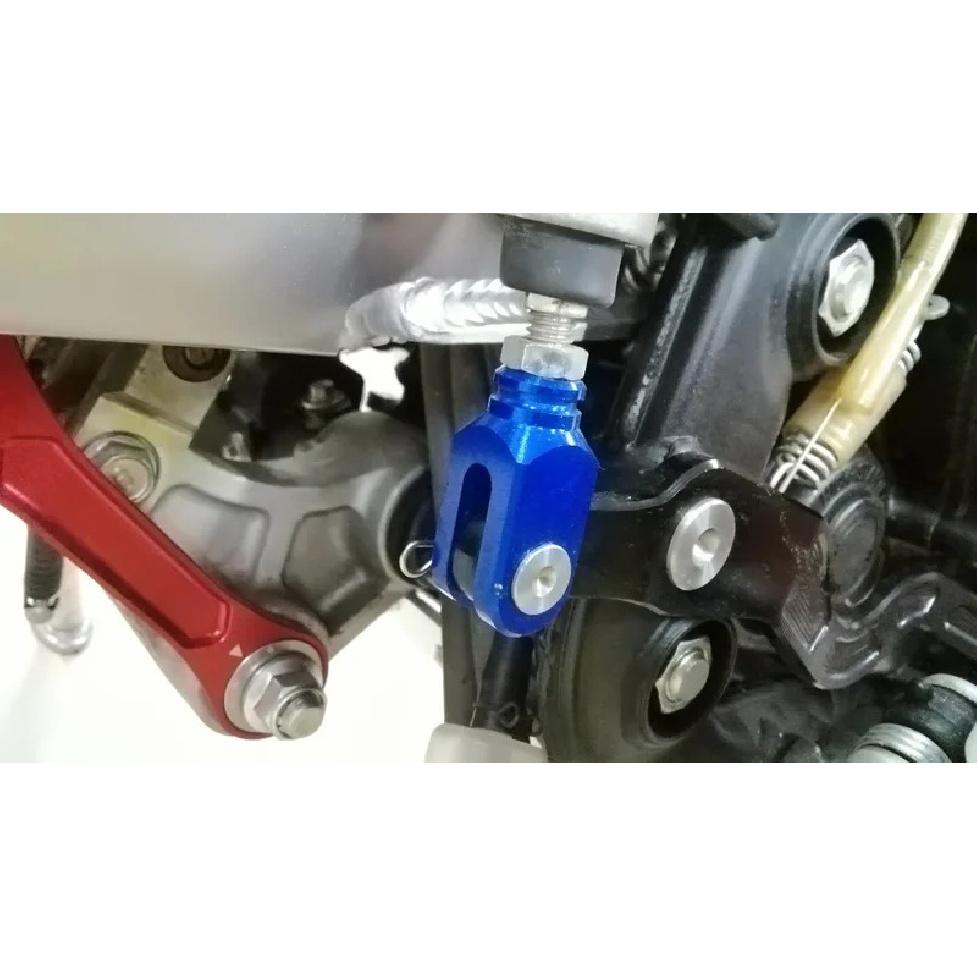 FOR KAWASAKI KX 80 85 100 125 250 KLX 125 150S 250 D-TRACKER Motorcycle Accessories CNC Rear Brake Pump Adjustment Screw.