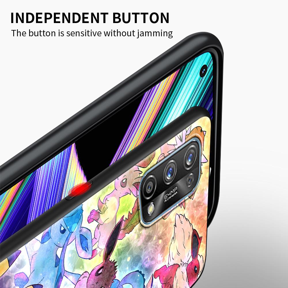 Husă Fundas Pentru Realme 8 C21 6 Pro C3 C21Y 7 5 C35 C11 C15 C12 C20 9i 8i XT GT Master Neo 2 Husă Telefon TPU Pocket Monster Capa