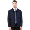 High-end business jacket men's spring and autumn new style middle-aged and elderly men's dad wear lapel casual jacket hidden plaid coat
