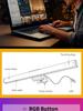 Asymmetrical LED Desk Lamp with Eye Protection and Dimmable Feature - CE Certified