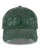 Wig Saint Damaged Pigment Ball Cap - Green